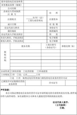 电信增值业务(SP)许可证申请材料全攻略